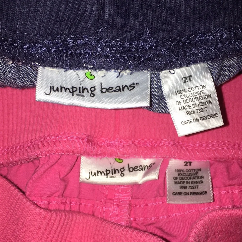 2 pair of girls pants